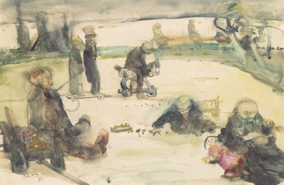 Játszani a hóban alkotó: Witold Wojtkiewicz